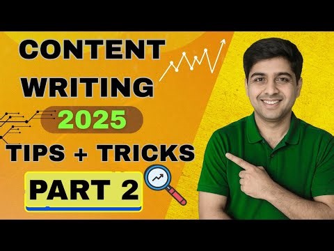 Content Writing Course for Beginners | Class 2 | Learn Content Writing Tips + Tricks #freelancing