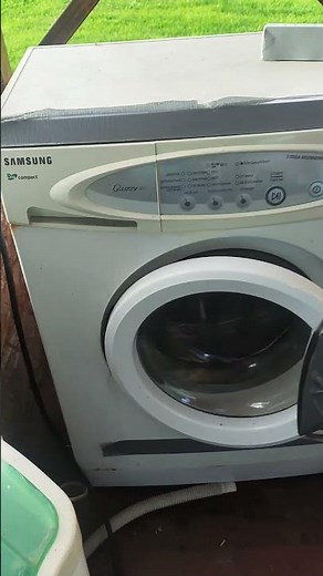 Samsung washing machine destruction