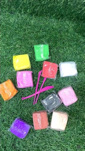 Diy clay unboxing 🍇craft for kids #craft #kidsvido #cartoon #diy #craftvidio #shortsfeed