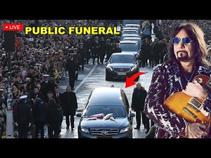 Ace Frehley Funeral Video | Emotional Final Farewell & Goodbye to KISS guitarist Ace Frehley 💔