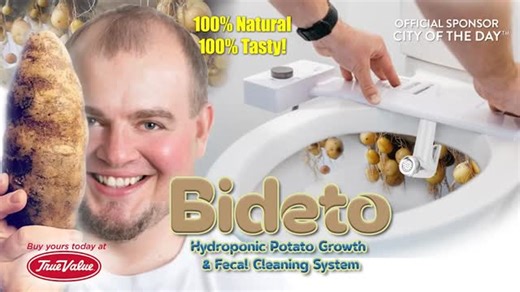 Office Hours Live on Instagram: "Bideto! The hydroponic potato growing kit from the makers of Bidet Mate. #CityoftheDaySponsor"