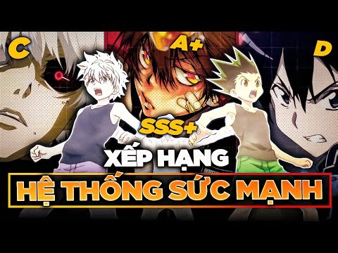 RANKING ALL POWER SYSTEMS IN ANIME