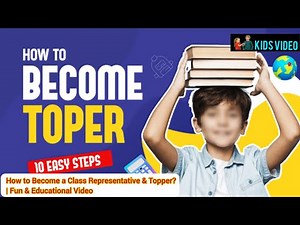 📚 How to Become a Class Representative & Topper? | Fun & Educational Video for Kids! 🎭😂