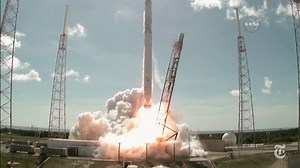 Falcon 9 Rocket Explodes