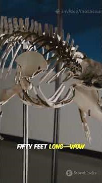 🌊 The Giant Mosasaurus! 🦖 | Prehistoric Sea Monster for Kids