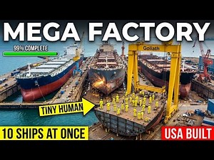 MASS PRODUCTION: Inside the American Mega-Factory Building Giant Ships