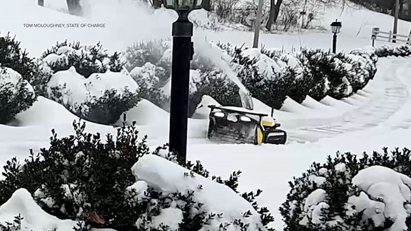 Robot snow plow: Viral video shows autonomous blower at work in Chester, NJ