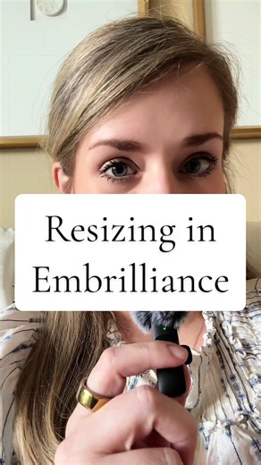 Resizing in Embrilliance Essentials: Drag vs Command/Control Drag