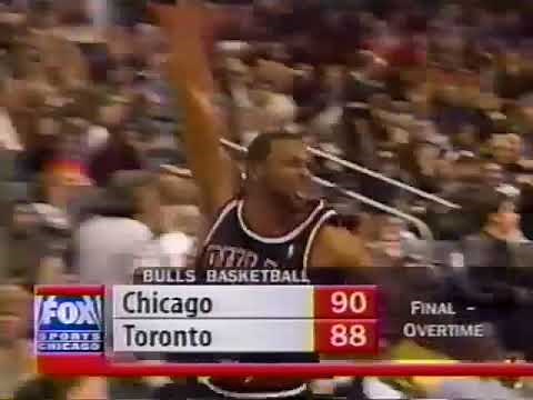 Randy Brown Game Winning Buzzer Beater Lifts the Chicago Bulls over the Toronto Raptors (02/28/1999)