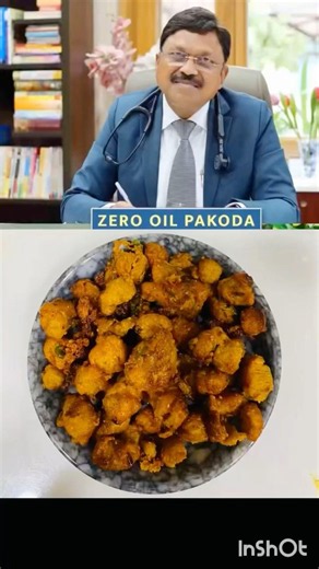 Zero oil pakoda recipe by Dr Bimal Chajjer #recipe #zerooil @foodielinkindia