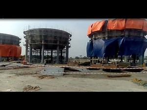 Propane Tank Construction || LP gas storage tanks construction || LPG bottling plant Construction