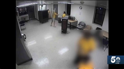 Video shows jailed election clerk Tina Peters in a physical altercation
