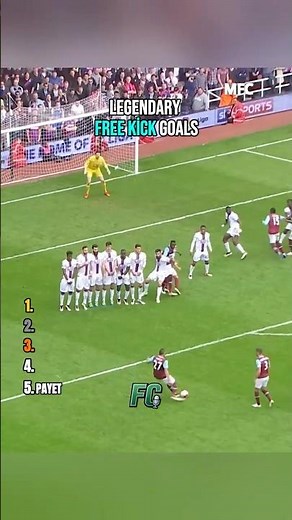LEGENDARY FREE KICKS YOU MUST SEE! 🔥