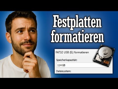 Formatting a hard drive - Instructions