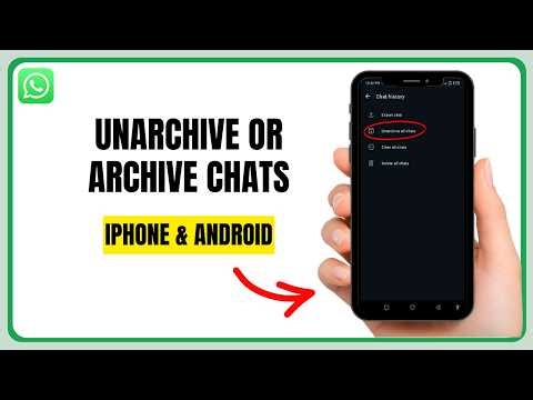 How to Archive or Unarchive All Your WhatsApp Chats in Seconds