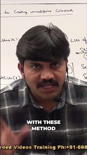 Java 9: Create Unmodifiable Collections in One Line! #shorts