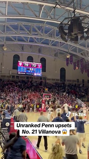 Upset Alert! Penn Defeats Villanova 76-72