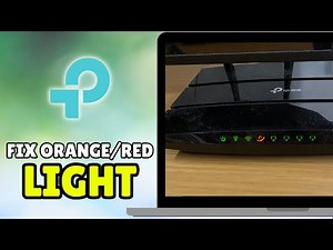 Orange/Red Light On TP-Link Router (2025) - What it Means and How To Fix
