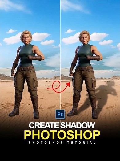 How to Create Realistic Shadows in Adobe Photoshop 2026 | Step-by-Step Tutorial