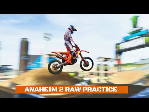 2025 Supercross Anaheim 2 RAW Practice ft. Jett Lawrance/ Chase Sexton/ Jorge Prado/ Jason Anderson