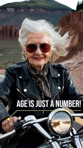 🏍️ AI Adventure: The Bold Biker Granny on an Arizona Harley Ride 🌵🔥