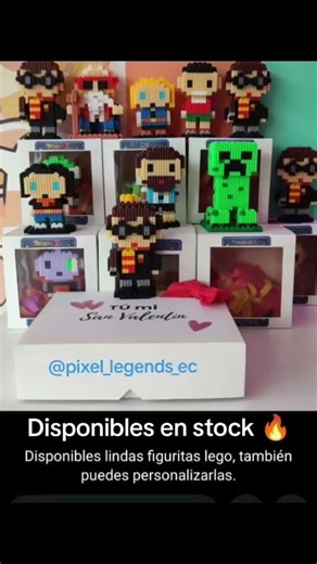 Disponibles hasta agotar stock 🔥@pixel_legends_ec #novios #regalo #parati #lego #sanvalentin