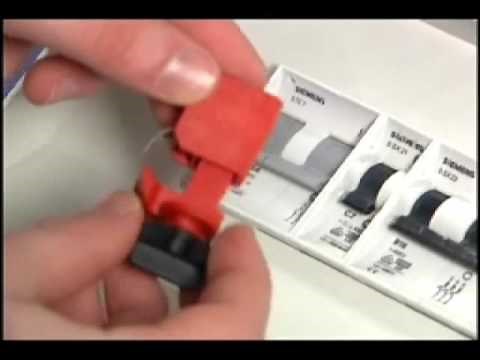 How To Operate A MCB TBLO Lockout Device