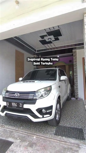 Inspirasi Ruang Tamu Semi Terbuka