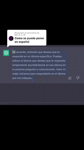 Cómo cambiar el idioma de ChatGPT a español