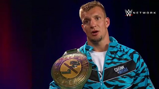 Gronk wins 24/7 title, runs away with belt