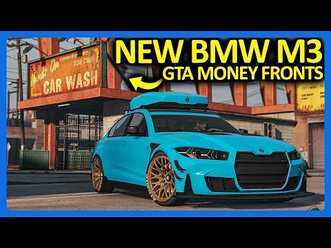 GTA 5 Online : The BMW M3 Customization! (GTA Online Money Fronts Update)