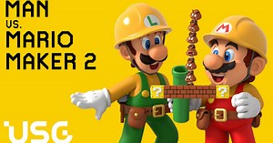 Man vs. Mario Maker 2: The Superball, Arby's, and World 1-1 is Burning