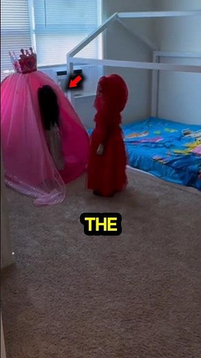 The Doll Stared Back At Him.. #haunted #doll