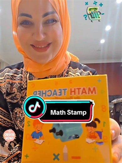 Innovative 4-in-1 Math Teacher Stamp Roller