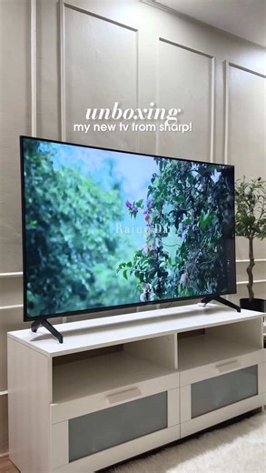 Unboxing and Setting Up My New TV from Sharp Philippines