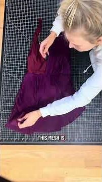 Making a teen lyrical costume! #sewing