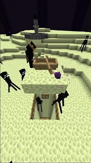 HOW TO BUILD AN ENDERMAN FARM? 💎