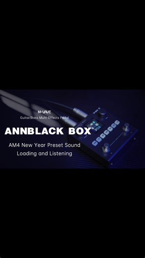 M-VAVE on Instagram: "M-VAVE ANNBLACK BOX AM4 New Year Preset｜Import & Tone Preview Effects Pedal: M-VAVE ANNBLACK BOX ANNBLACK BOX AM4 Preset Tone Demo & Preset Loading Tutorial and Introduction 1. ANNBLACK BOX AM4 Preset Tone Demo 2. ANNBLACK BOX AM4 Preset Tone Loading Tutorial 3. ANNBLACK BOX AM4 Preset Introduction Note: 1. Before replacing the sound, you need to save the CAB, IR, and DS files. 2. 👉 Perform a factory reset (Restore all) to reset the firmware. This step is required for all 