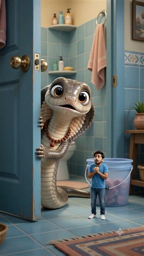 POV: Human rescue team called by a Cobra! 😱🤣 #comedy