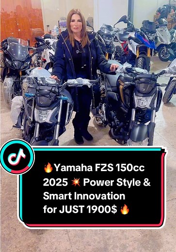 Yamaha FZS 150cc 2025 Model - Power and Style