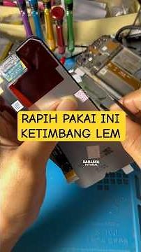 Installing the Oppo A12 LCD without using glue is much neater.