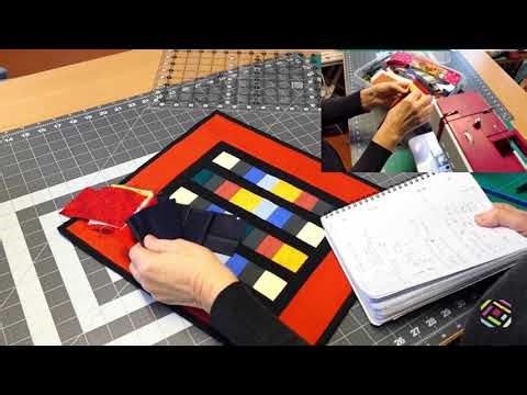 #10 Patchwork Amish Chinese Coins Quilt