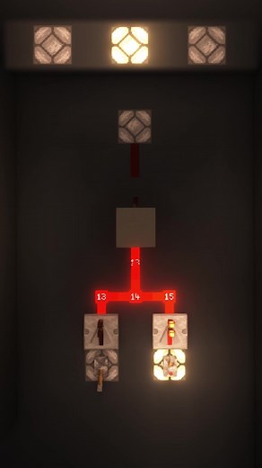 Cómo construir una puerta NOR en Minecraft