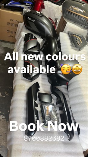 ZANEX BODY PARTS on Instagram: "Splendor all new colors available at zanex body parts … #bike #hero #2026 #newmodelsplendor #zanex all old splendor converted into mew model at zanex body parts book now 8700882382"