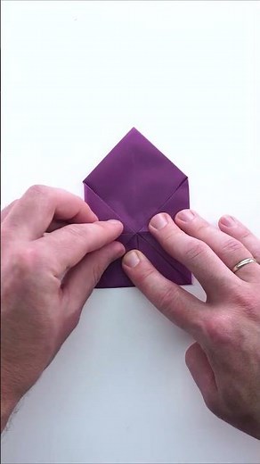 Cómo hacer una flor de loto de papel. Loto de origami. #origami #paper #papercraft
