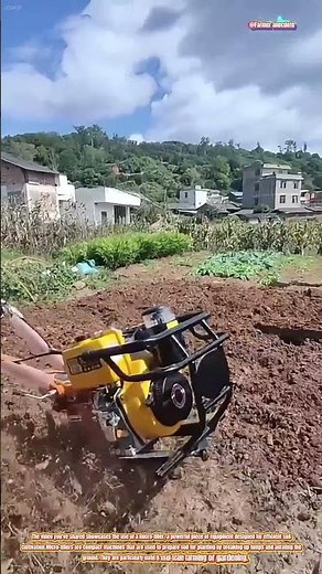 The Process of Using a Micro-Tiller for Soil Cultivation