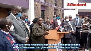 27K views · 172 reactions | COTU boss Francis Atwoli reveals people who will decide when he will retire | Standard Digital | Facebook