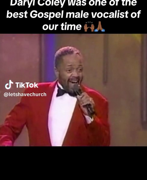 Daryl Coley: I Can't Tell It All Gospel Music Performance