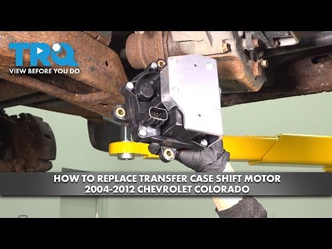 How to Replace Transfer Case Shift Motor 2004-2012 Chevrolet Colorado
