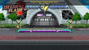 Prism Tower Stage (Over Saturn Valley) Mod for Super Smash Flash 2 | SSF2 Mods